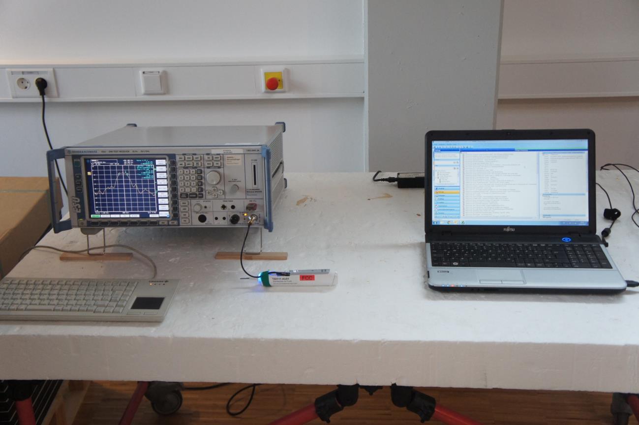 FCC ID USQ3765 Test Setup Photos