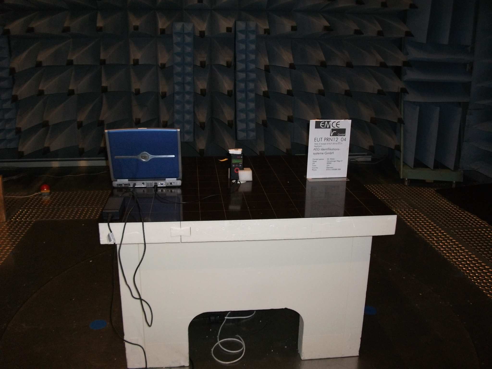 FCC ID V7IURH1LL Test Setup Photos