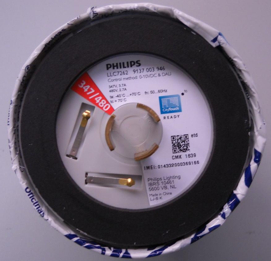 FCC ID VBO-LLC7262 ID Label Location Info