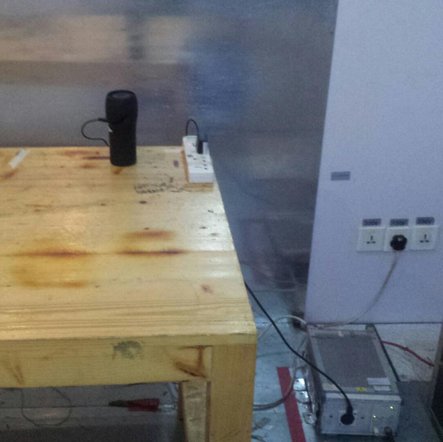FCC ID VL5-HXP520 Test Setup Photos