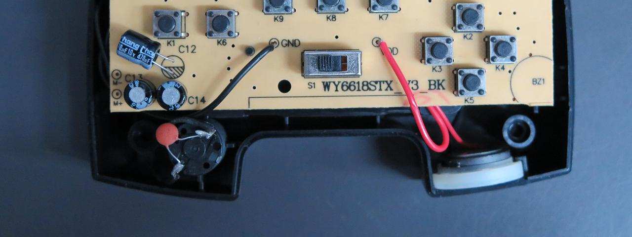 FCC ID VLEHS-1956TC Internal Photos