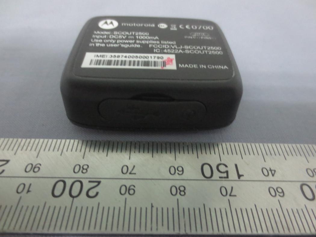 FCC ID VLJ-SCOUT2500 External Photos