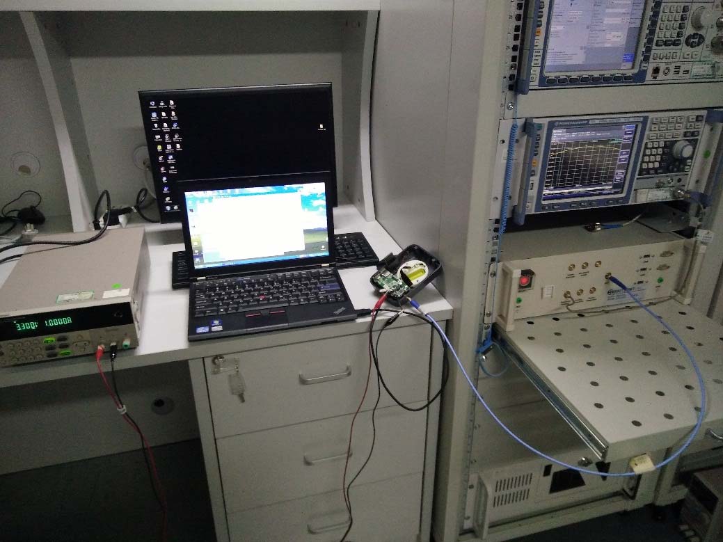 FCC ID VMZGDM610 Test Setup Photos