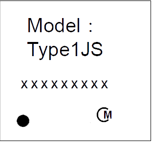 FCC ID VPYLB1JS955 ID Label Location Info