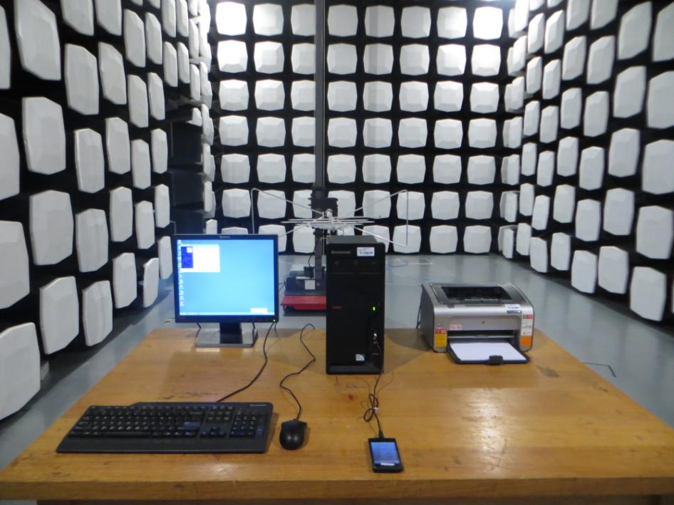 FCC ID VQRCTS307 Test Setup Photos