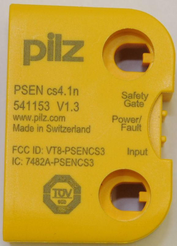 FCC ID VT8-PSENCS3 ID Label Location Info