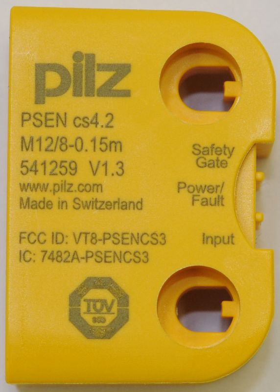 FCC ID VT8-PSENCS3 ID Label Location Info