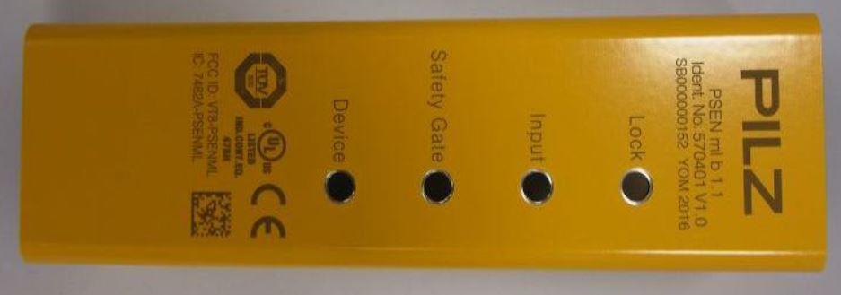 FCC ID VT8-PSENML ID Label Location Info
