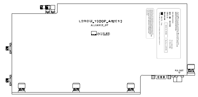 FCC ID W6U19PAWS13 ID Label Location Info
