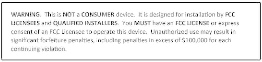 FCC ID W6U19PAWS13 ID Label Location Info