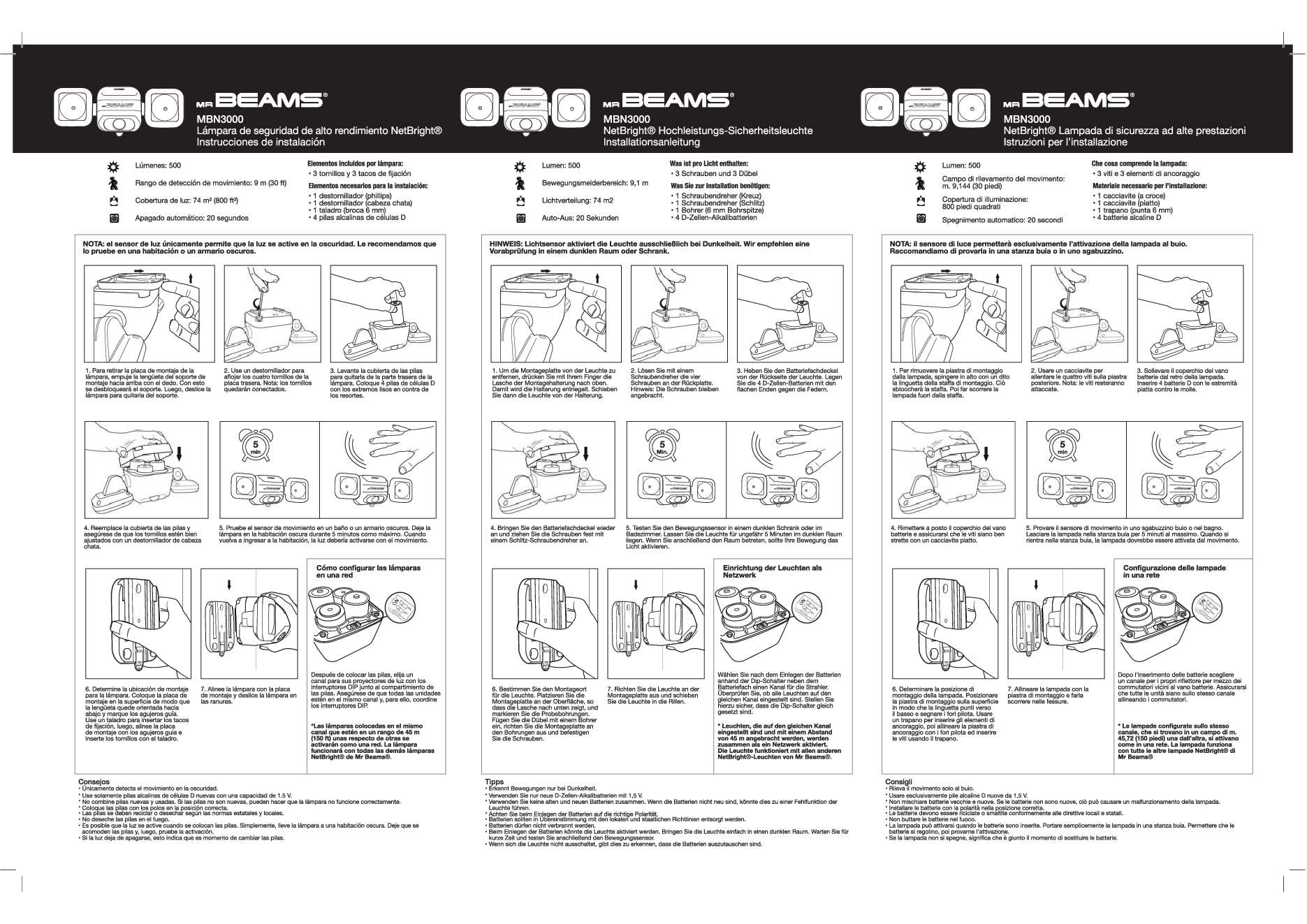 FCC ID W7DMBN3000 Users Manual