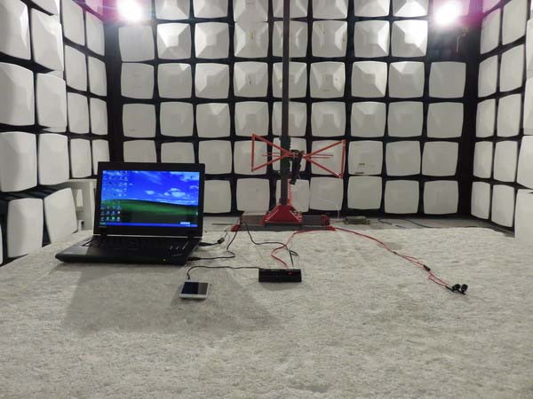 FCC ID WAD-BTR020 Test Setup Photos