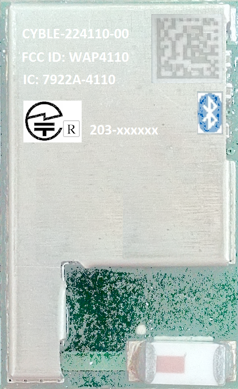 FCC ID WAP4110 ID Label Location Info