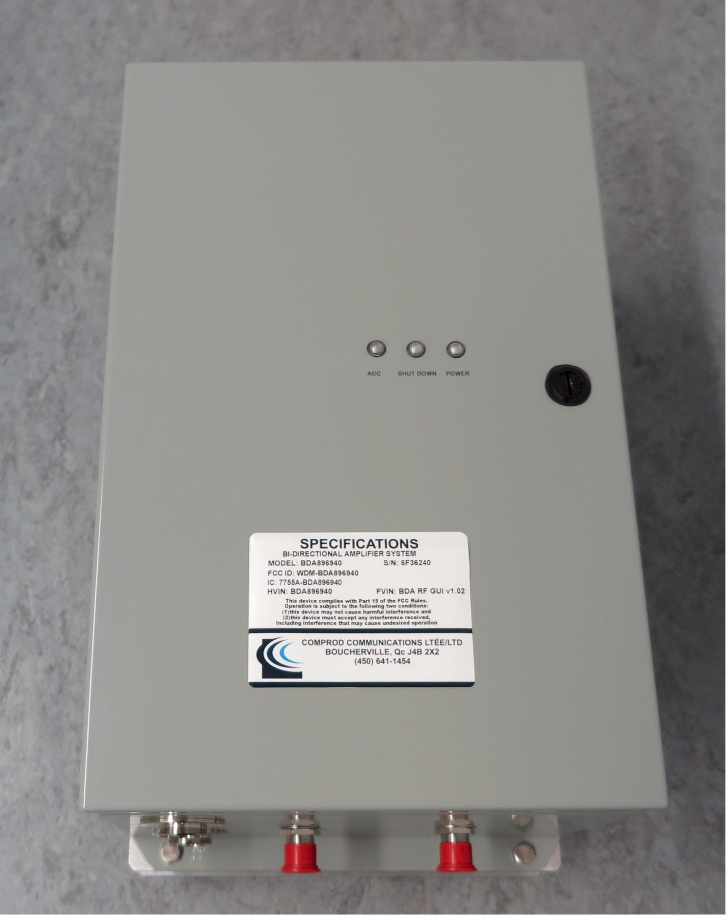 FCC ID WDM-BDA896940 Users Manual
