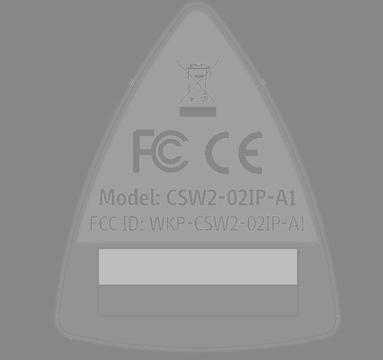 FCC ID WKP-CSW2-02IP-A1 ID Label Location Info