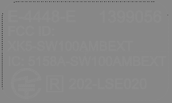 FCC ID XK5-SW100AMBEXT Users Manual