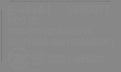 FCC ID XK5-SW100AMBEXT Users Manual