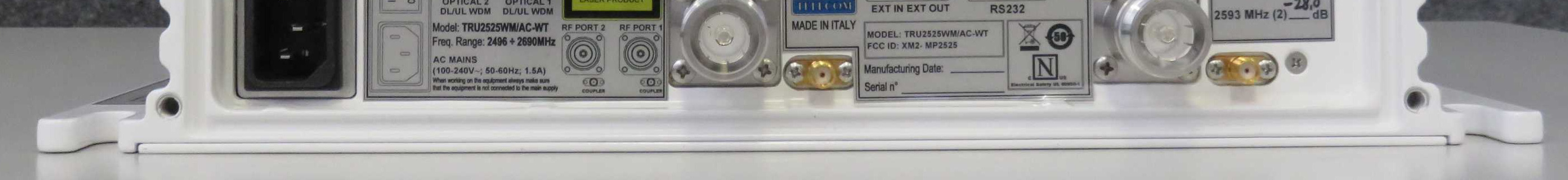 FCC ID XM2-MP2525 ID Label Location Info