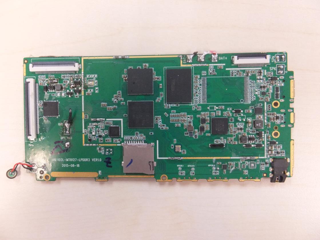 FCC ID XMF-MID1102 Internal Photos