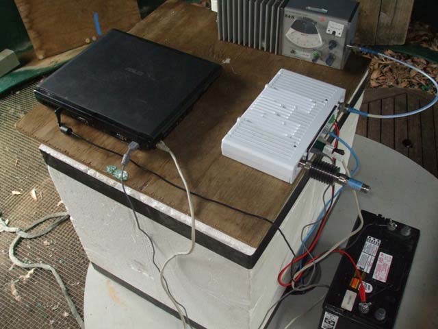 FCC ID XMK-MMXTRNB004 Test Setup Photos