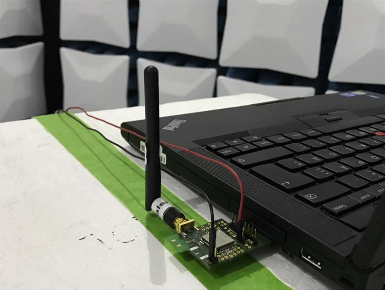 FCC ID XO2SPB209A Test Setup Photos