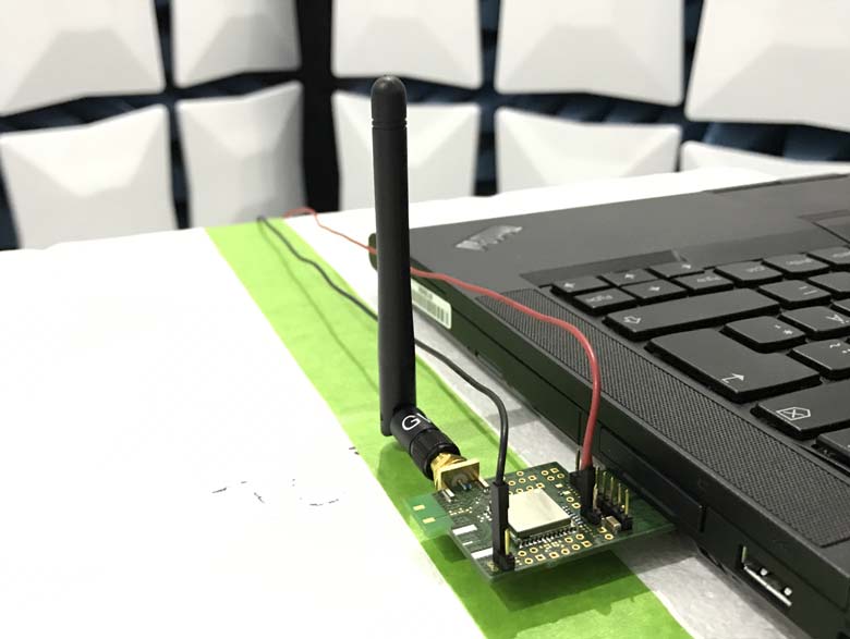 FCC ID XO2SPB209A Test Setup Photos