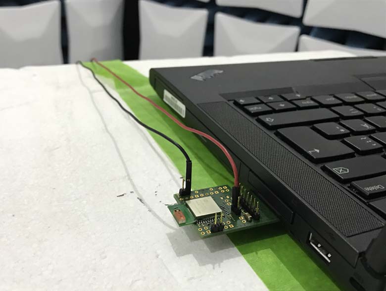 FCC ID XO2SPB209A Test Setup Photos