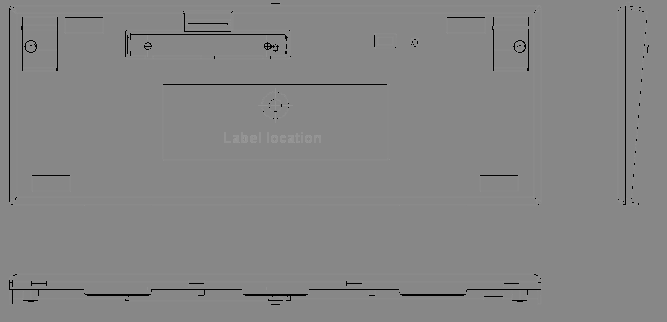 FCC ID XS8-CONV2TKL ID Label Location Info