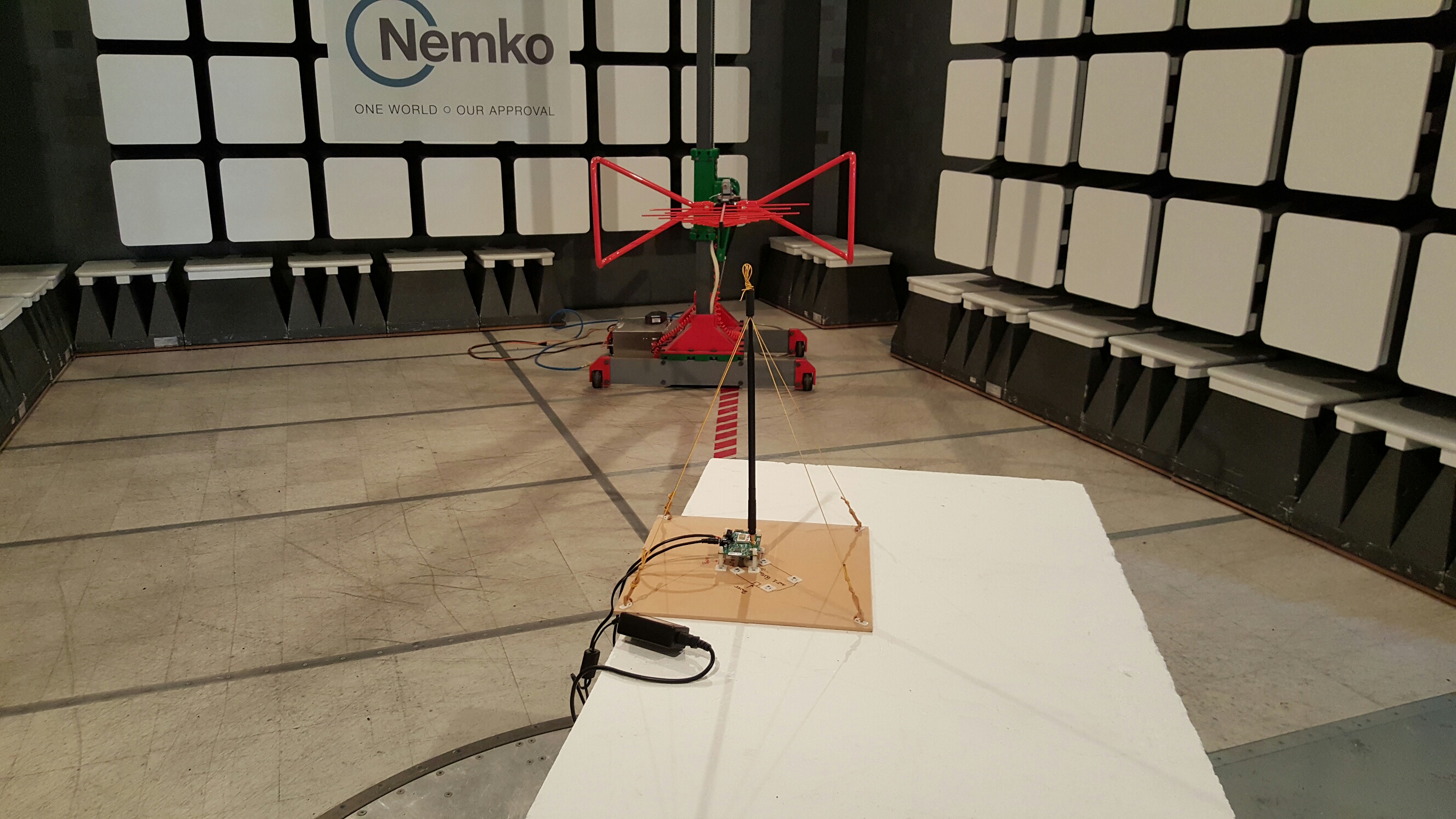 FCC ID XTE-NODE103 Test Setup Photos