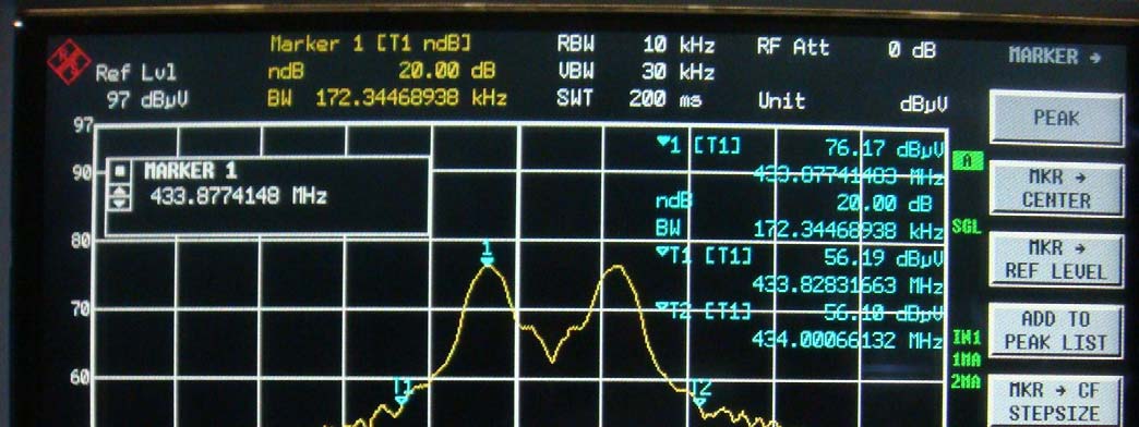 FCC ID XVBM2F01 Test Report