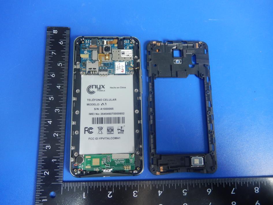 FCC ID YPVITALCOMA1 Internal Photos