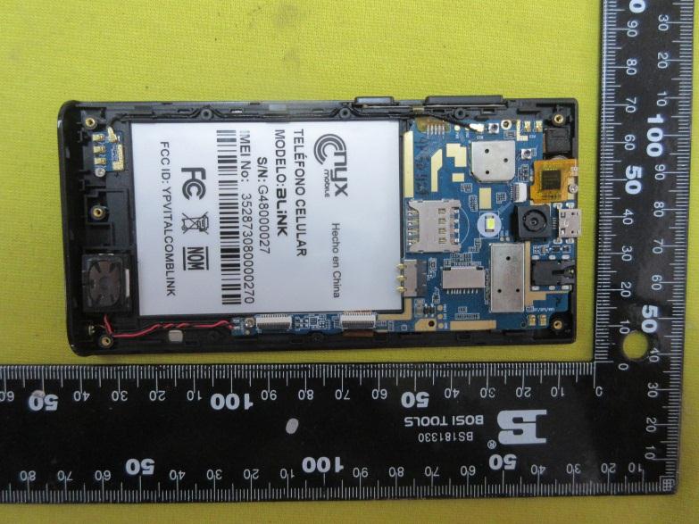 FCC ID YPVITALCOMBLINK Internal Photos