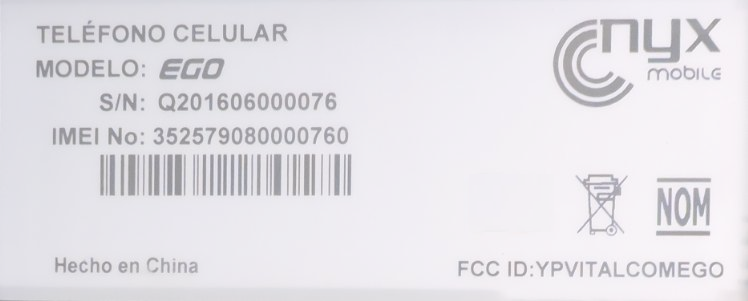 FCC ID YPVITALCOMEGO ID Label Location Info