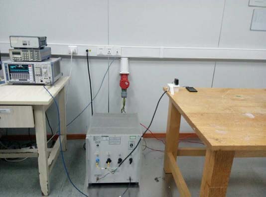 FCC ID YPVITALCOMJAK Test Setup Photos