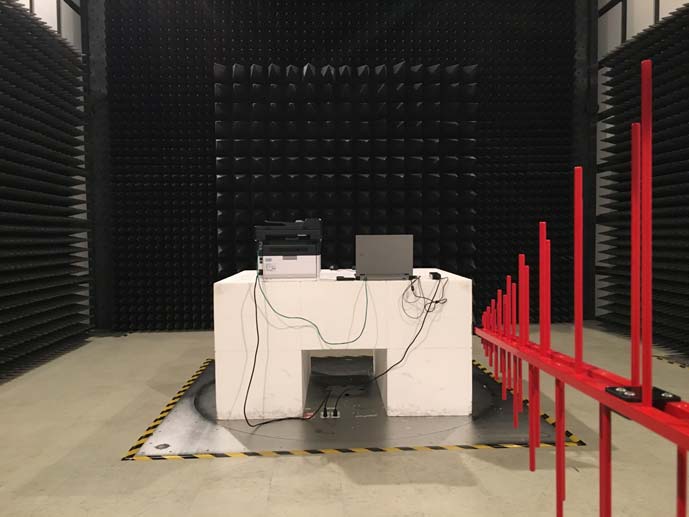 FCC ID YQD-GD100 Test Setup Photos