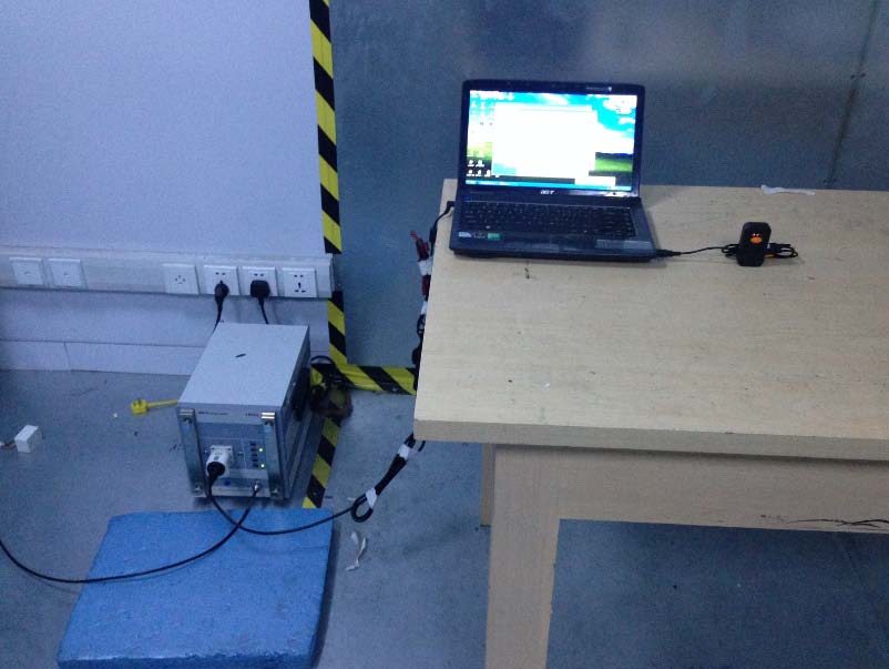 FCC ID YR8ES620 Test Setup Photos