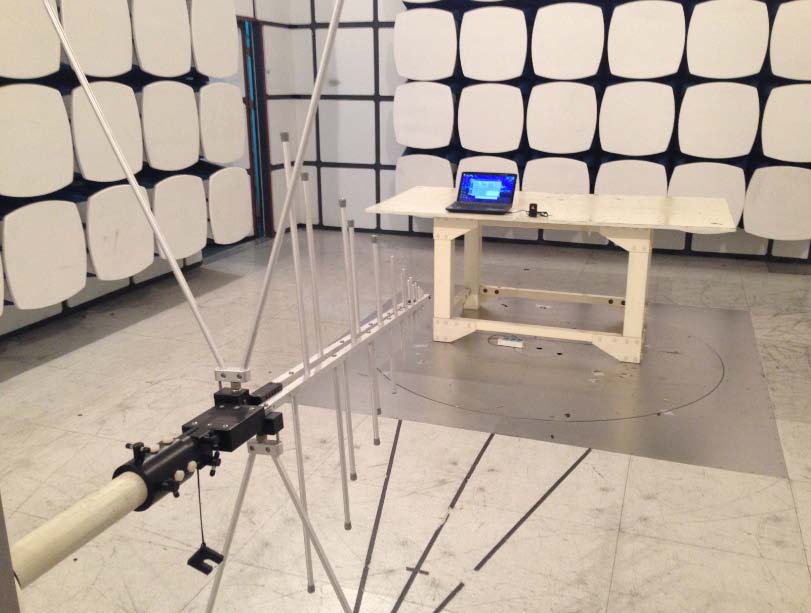 FCC ID YR8ES620 Test Setup Photos