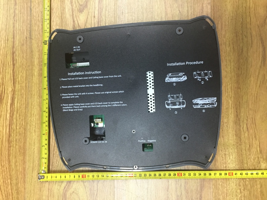 FCC ID YTO-LOHT108D ID Label Location Info