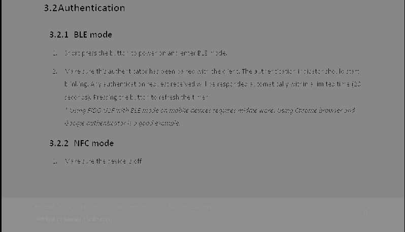 FCC ID ZD3FTEPASSFIDOK13 Users Manual