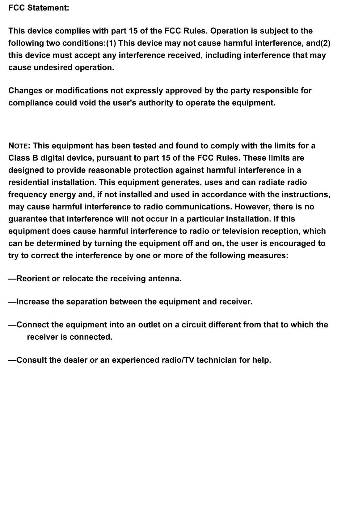 FCC ID ZKWFPV15082802 Users Manual