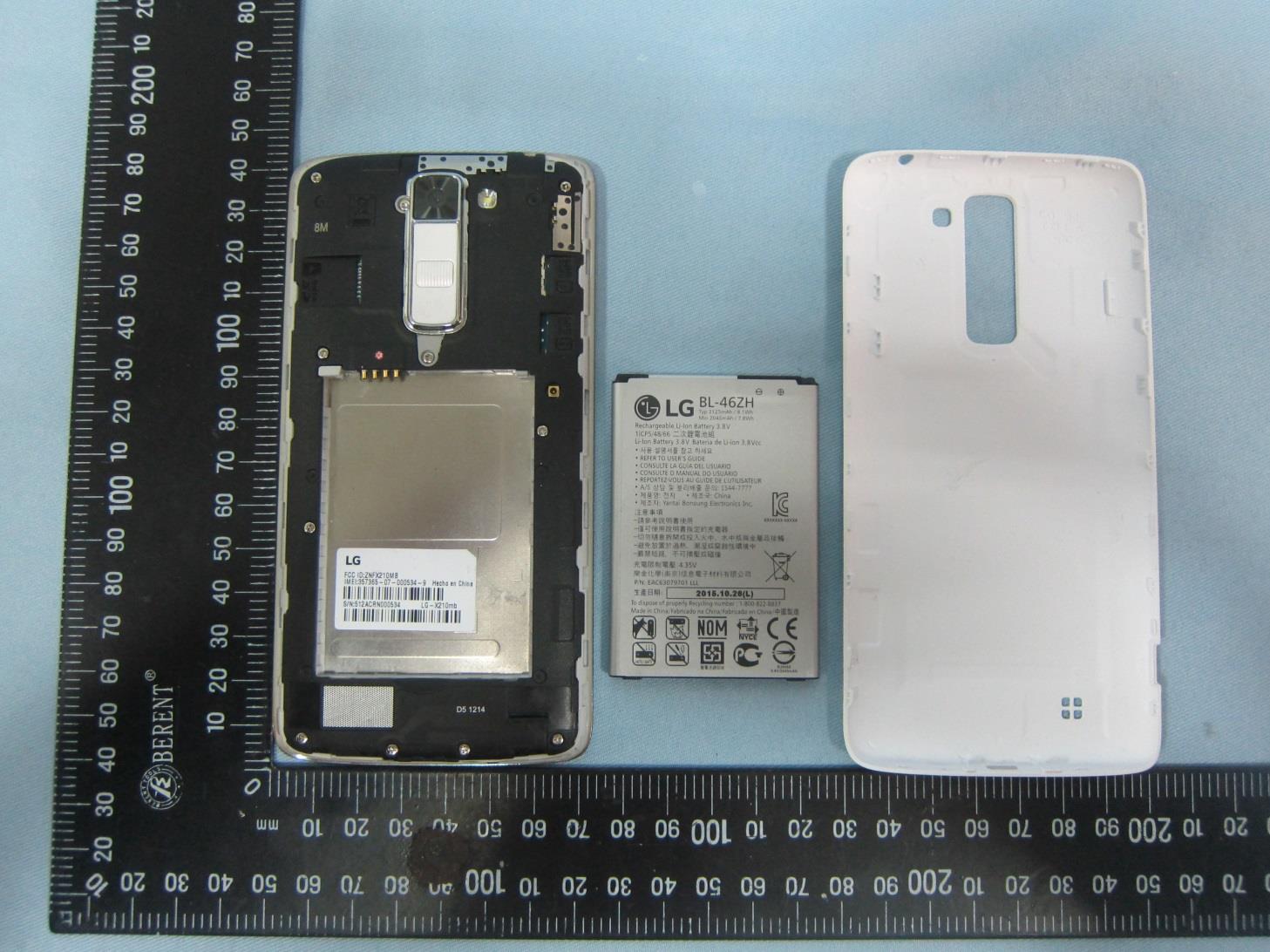 FCC ID ZNFX210MB Internal Photos