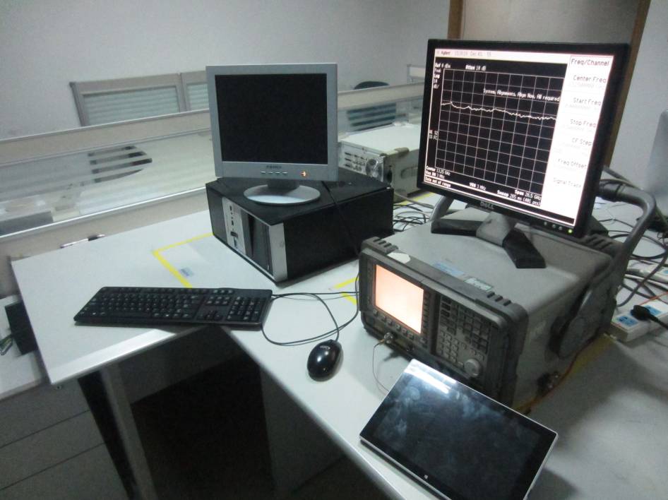 FCC ID ZUNANYPOS30 Test Setup Photos