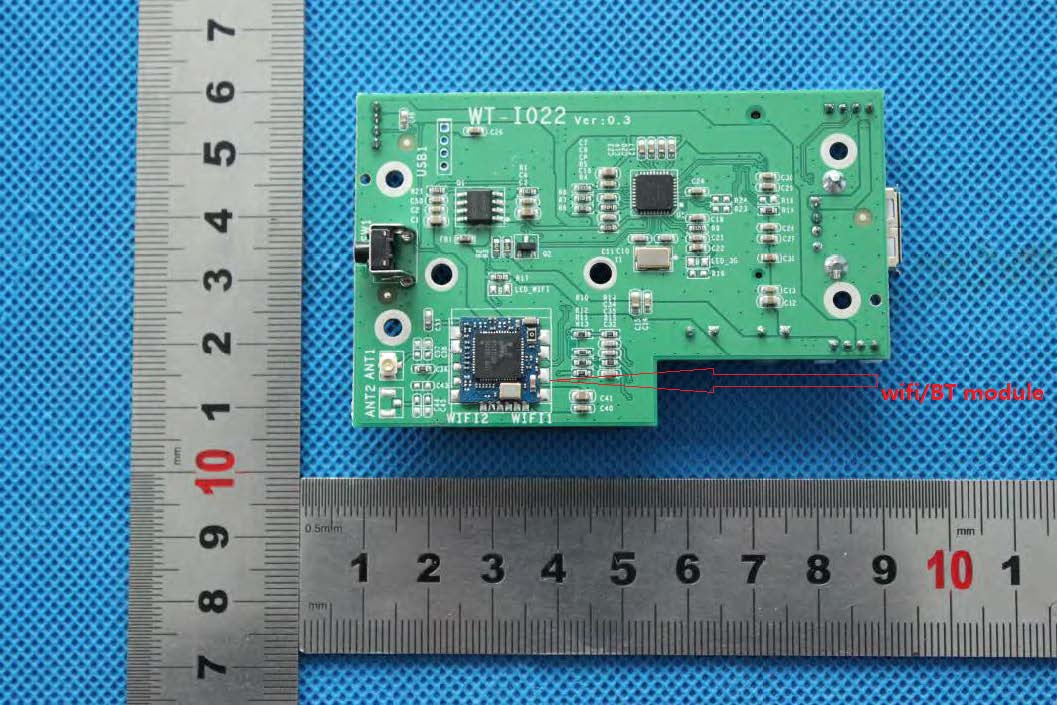 FCC ID ZUNIDT800 Internal Photos