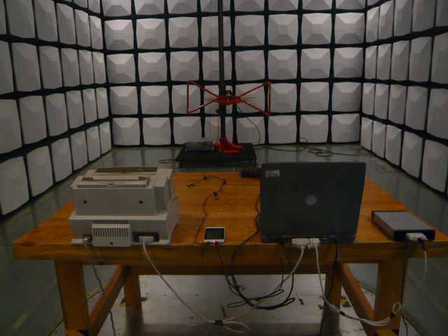 FCC ID ZYPTREAT Test Setup Photos