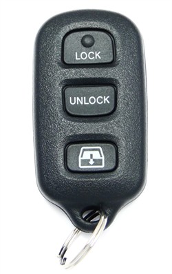 2003 Toyota 4Runner Keyless Entry Remote FCC ID HYQ12BBX