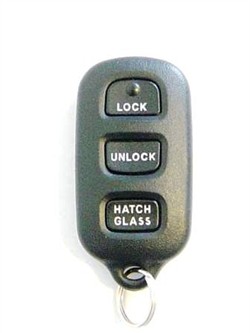 2003 Toyota Matrix Keyless Entry Remote FCC ID GQ43VT14T