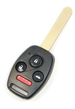 2007 Honda Accord Keyless Remote Key - refurbished FCC ID KOBUTAH2T