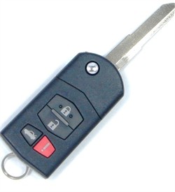 2011 Mazda 3 Keyless Entry Remote w/trunk FCC ID BGBX1T478SKE12501