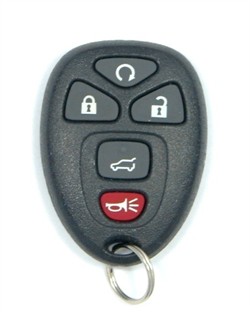 2011 Chevrolet Tahoe Remote with Remote start, liftgate - Used FCC ID OUC60221