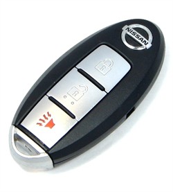 2012 Nissan Murano Keyless Remote / key combo - Used FCC ID KR55WK49622
